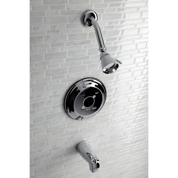 KB3631TLH Tub & Shower Trim Only W/out Handle, Polished Chrome